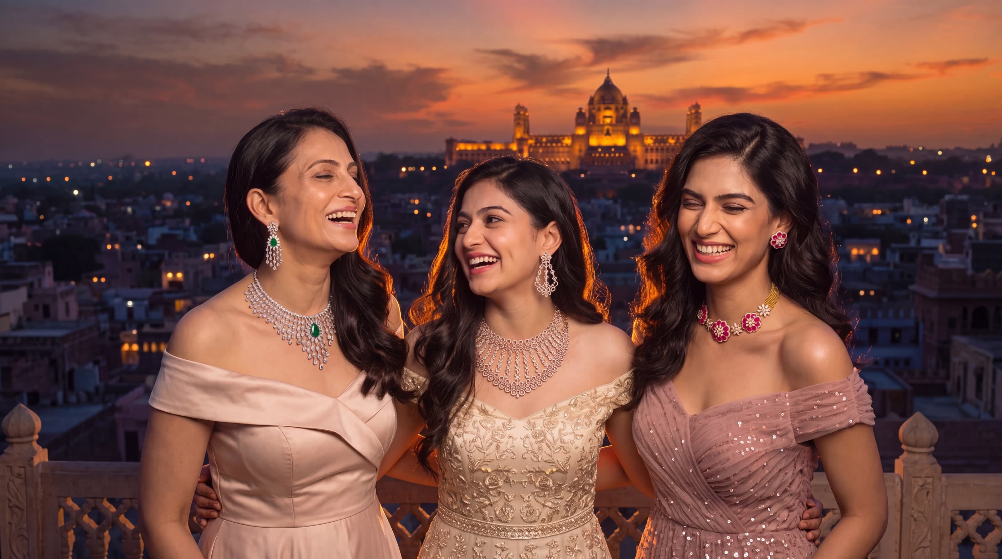Bridal jewellery from Ashok Jewels, Jodhpur